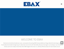 Tablet Screenshot of ebax.in